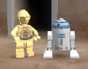 C-3PO and R2-D2