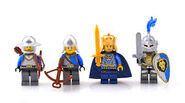 4 Minifigures from the 2013 theme