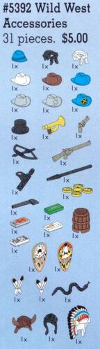 5392 Wild West Accessories