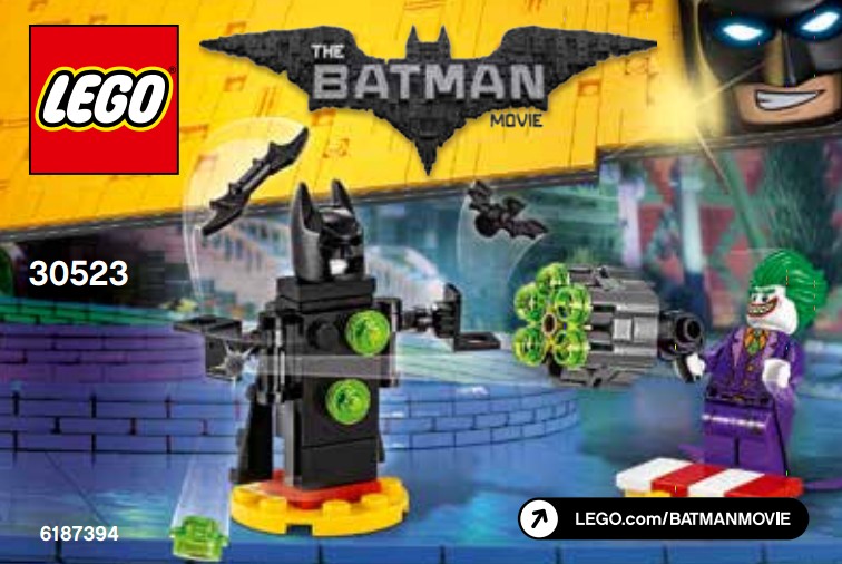 3 The LEGO Batman Movie Polybag Sets - 30522 30523 5004929