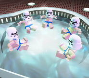 Beach Troopers in a Jacuzzi