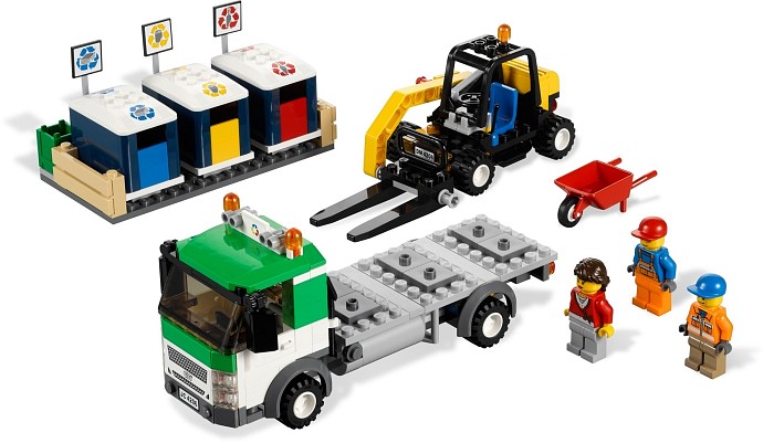LEGO City - 4201 - Jeu de Construction - Le Camion-Benne