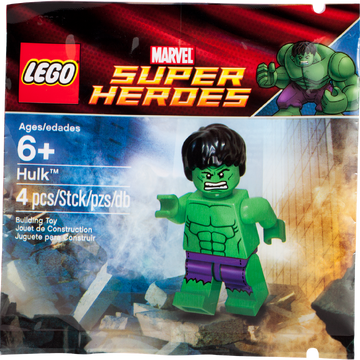 5000022 The Hulk Brickipedia Fandom Hulk has molded black shaggy hair, his face depicts him as being angry with his mouth open and teeth showing. 5000022 the hulk brickipedia fandom