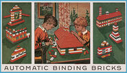 Automatic binding bricks 1949–1952