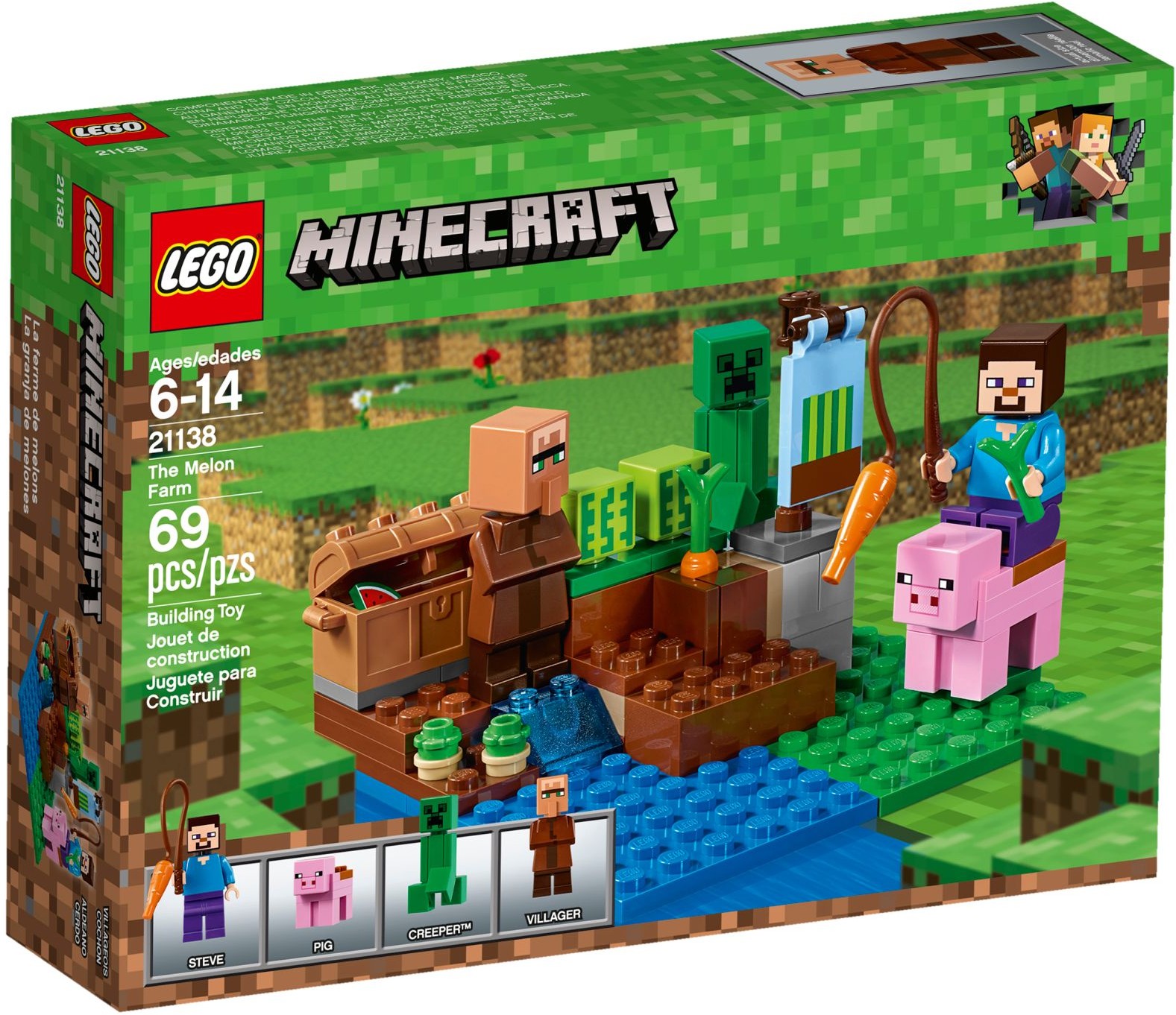 Minecraft - La ferme de Pumpkin - LEGO