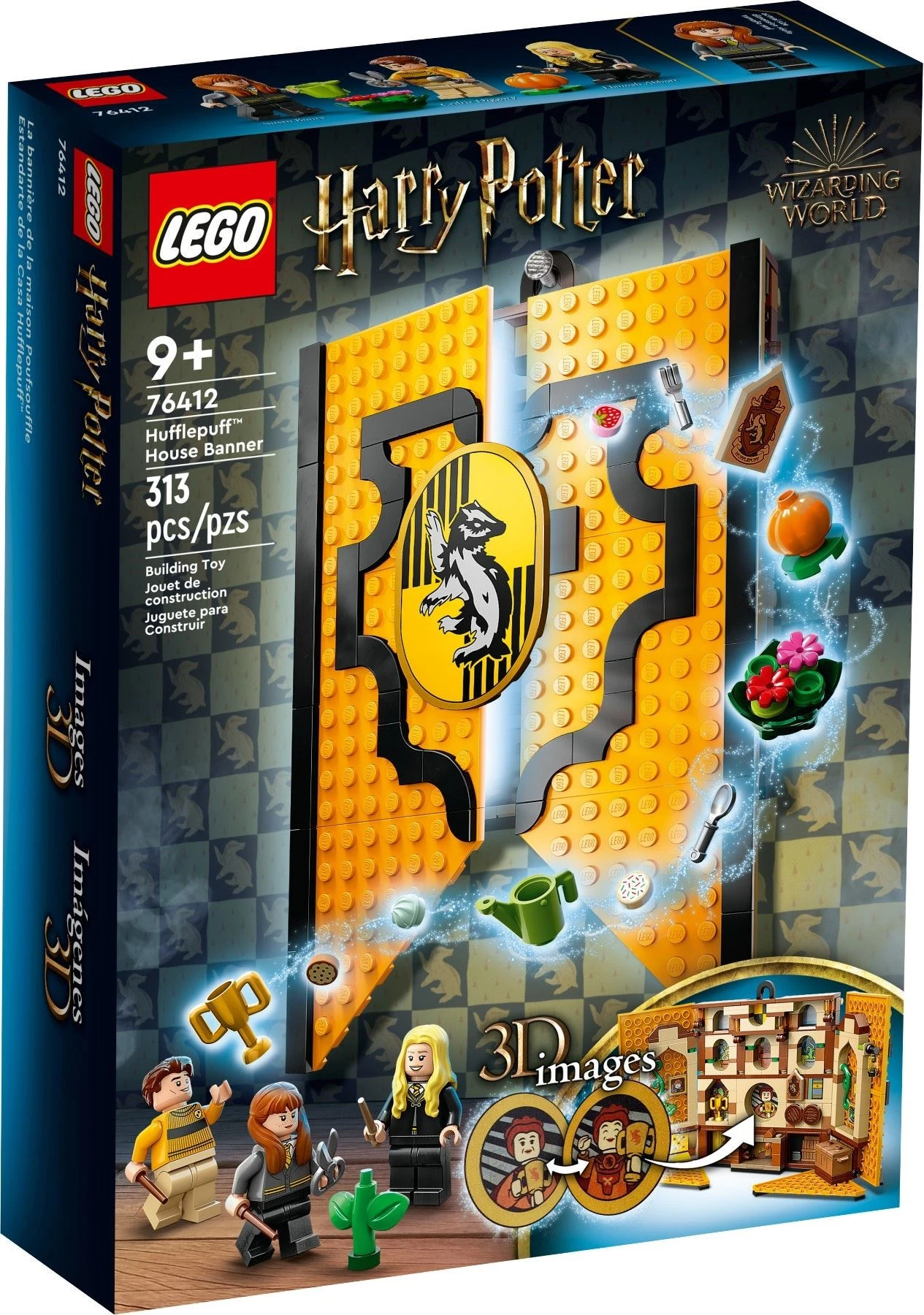 Saruwa2♡ Lego New Harry Potter Hufflepuff House Banner Set 76412