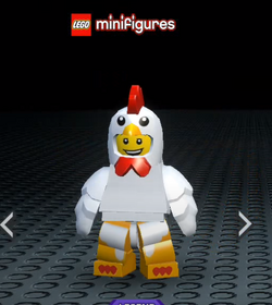 Lego chicken suit discount guy