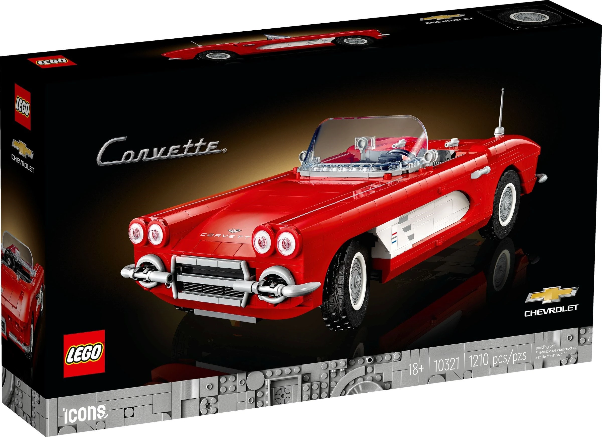 交換確認用 10321 Corvette | Brickipedia | Fandom