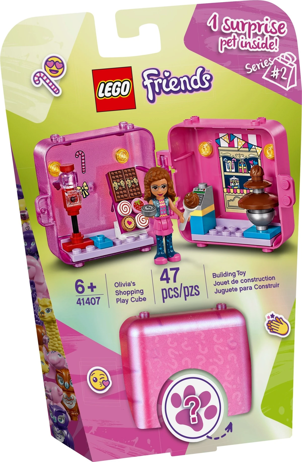 41407 Olivia's Play Cube - Sweet Shop | Brickipedia | Fandom