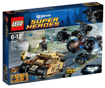 76001 The Bat vs. Bane: Tumbler Chase