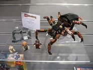 The set on display at a toy fair