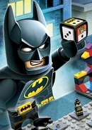 Batman on the cover of the board game
