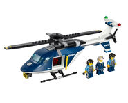 The helicopter and Elite Police Officers