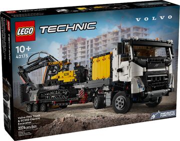 42175 Volvo FMX Truck EC230 Electric Excavator Brickipedia Fandom