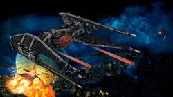 75179 Kylo Ren's TIE Fighter | Brickipedia | Fandom