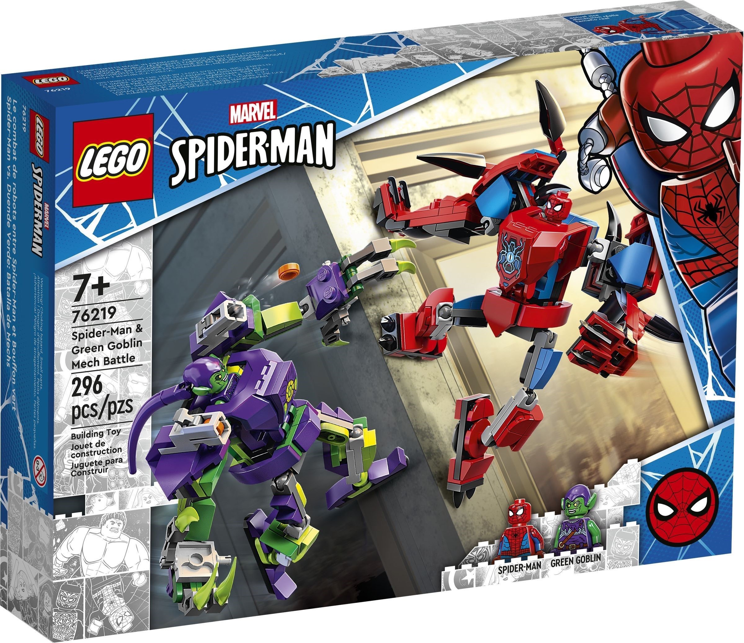 Green goblin cheap spiderman lego
