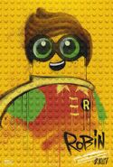 The LEGO Batman Movie Poster graffiti Robin.jpg (145 kio) Poster graffiti Robin