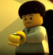 Garmadon bitten by the Devourer.