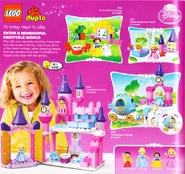 Avertisement for the sets in a LEGO catalog