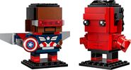 As a BrickHeadz alongside Red Hulk.