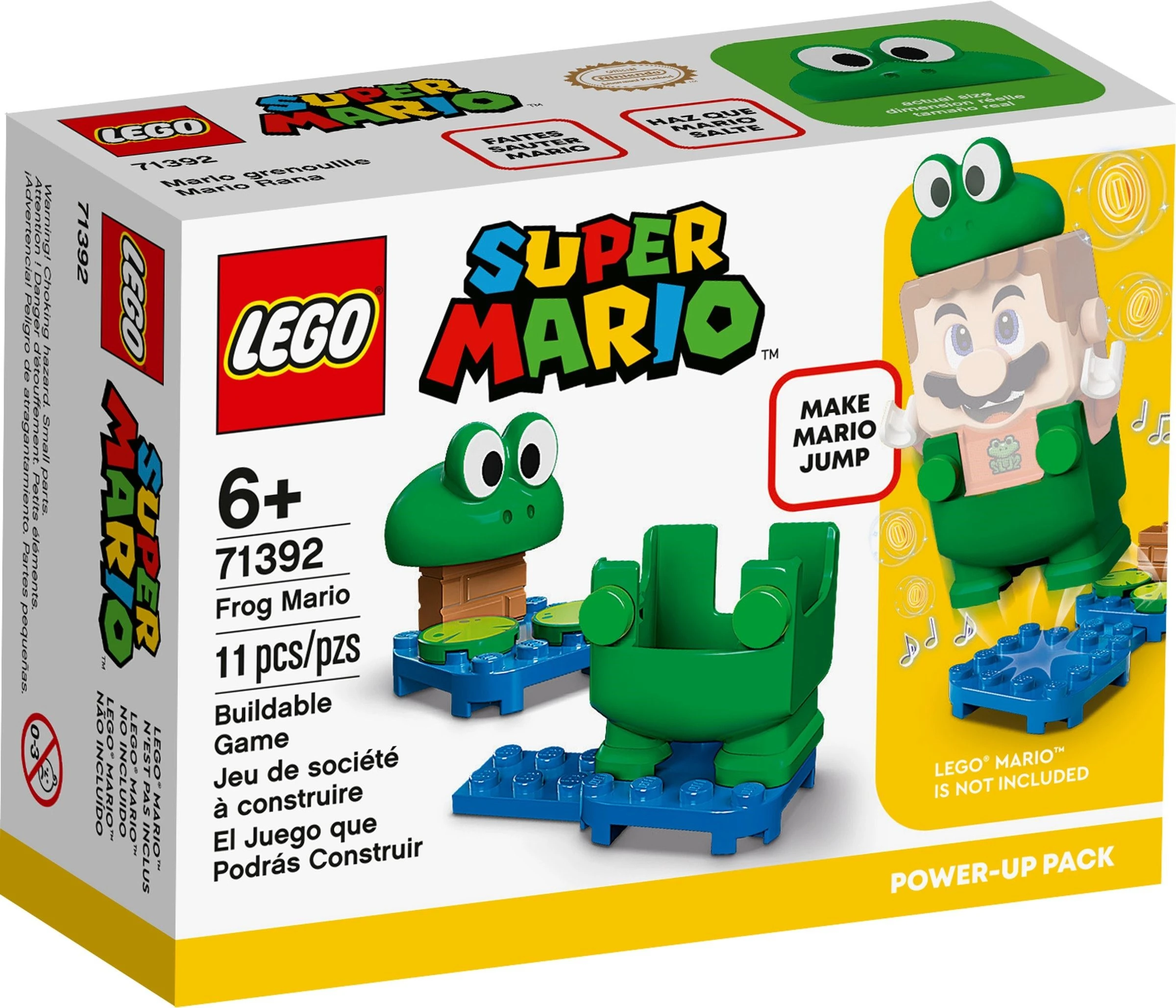 ミルク 71392 Frog Mario Power-Up Pack | Brickipedia | Fandom
