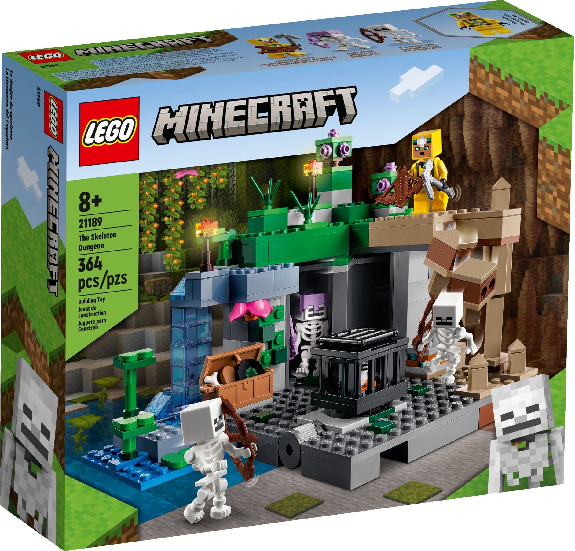 LEGO The Abandoned Village (21190) and The Skeleton Dungeon (21189