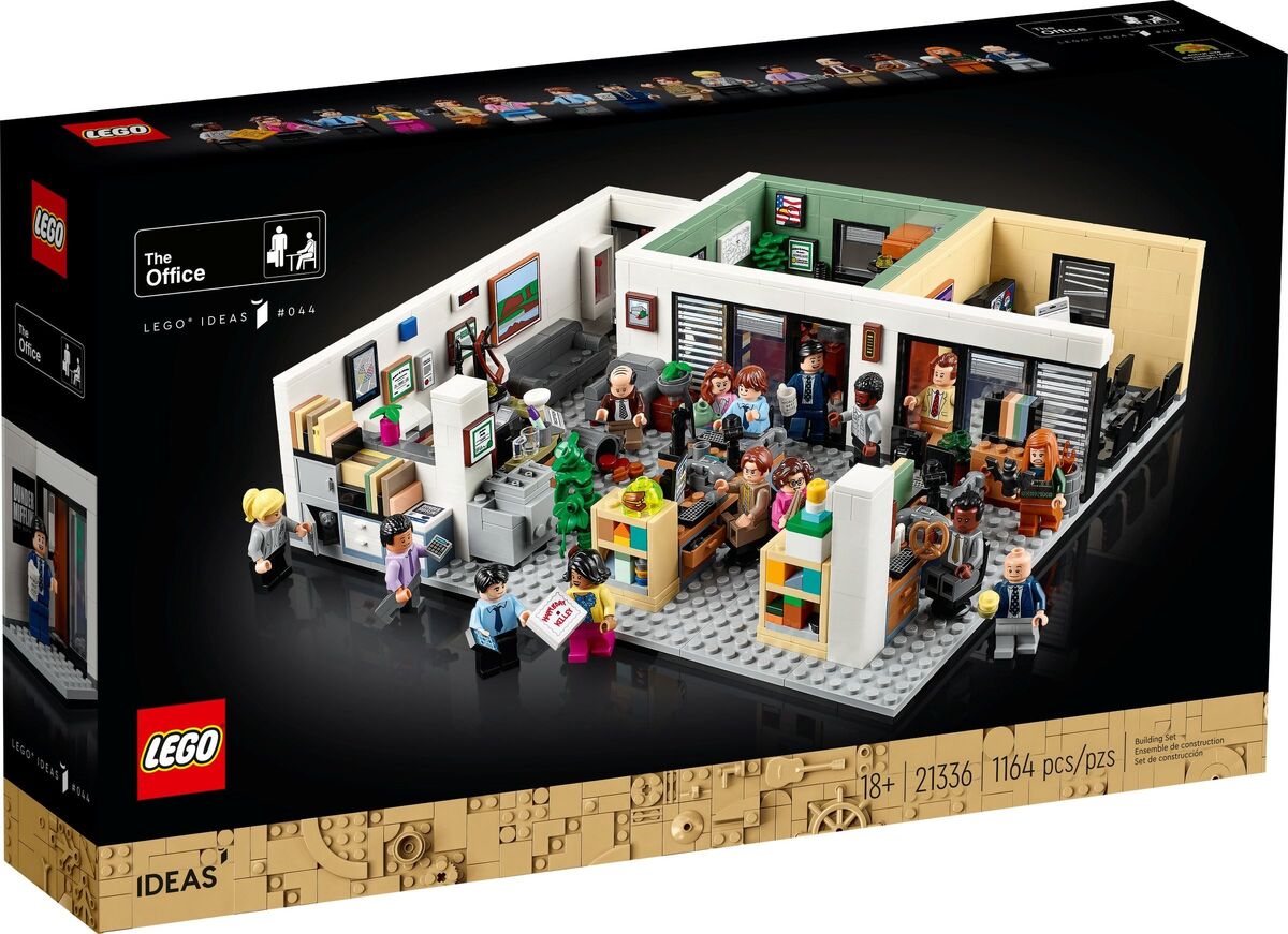 LEGO MOC THE OFFICE - Dunder Mifflin INC - 2302 bricks by