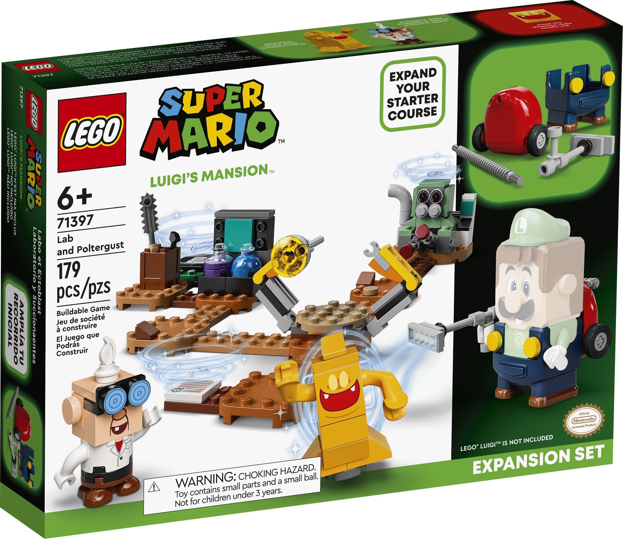 LEGO 71397 Luigi's Mansion Lab and Poltergust review