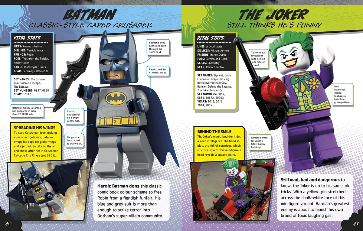 LEGO DC Comics Super Heroes Character Encyclopedia Brickipedia