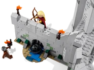 Haldir trying to stop a Berserker