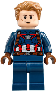 Lego captain america sin mascara 2016