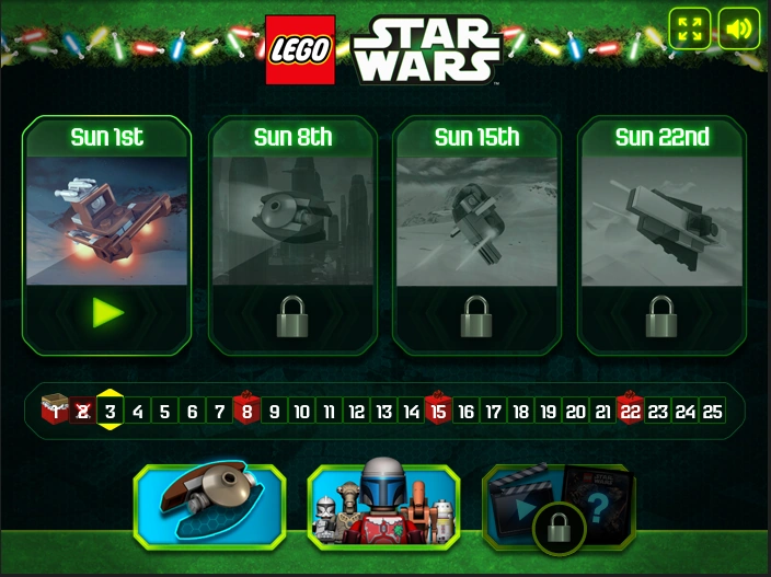 Star Wars Advent Calendar (Game 