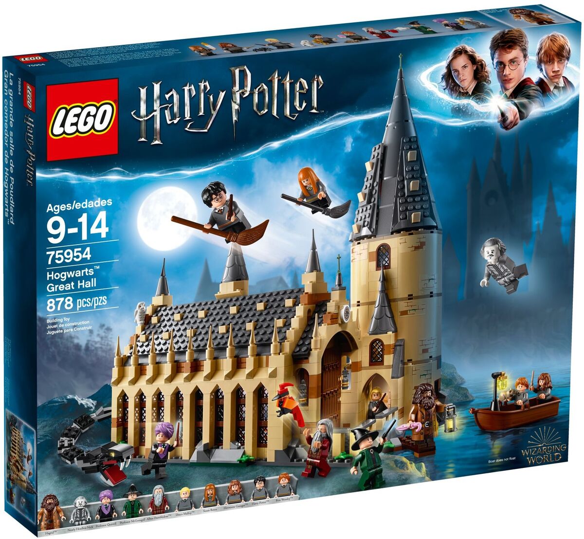 Lego hogwarts great hall dimensions discount