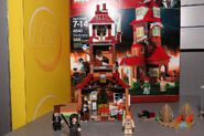 Interior of The Burrow at Toy Fair.