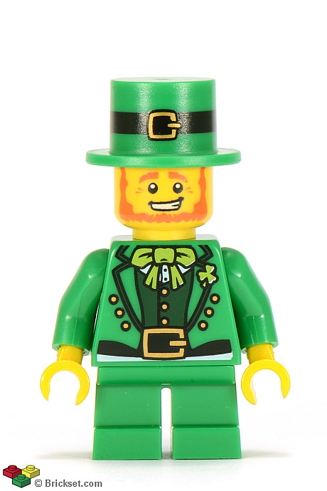 ☀️NEW Lego Boy/Girl Minifig Hat GREEN Leprechaun Top Hat St Patricks Day 