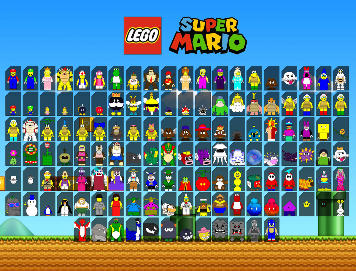 CustomLEGO Super Mario The Video Game Brickipedia Fandom