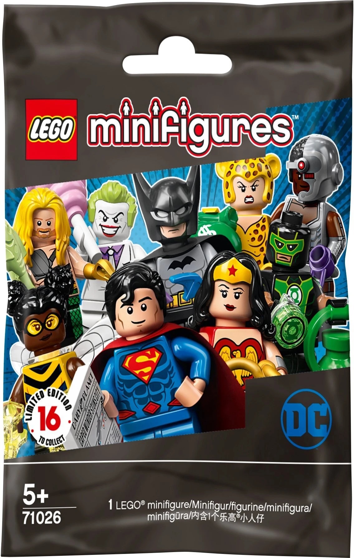 LEGO SET 71026  SERIE POLYBAG FIGURINE MINIFIG DC COMICS N° 9 CYBORG C Y B O R G 