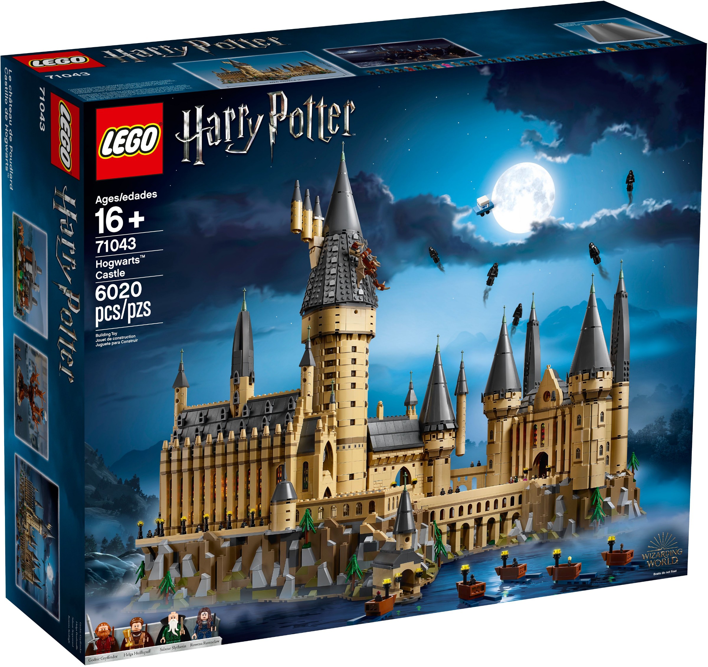 All The Hogwarts Castle LEGO Sets Released So Far