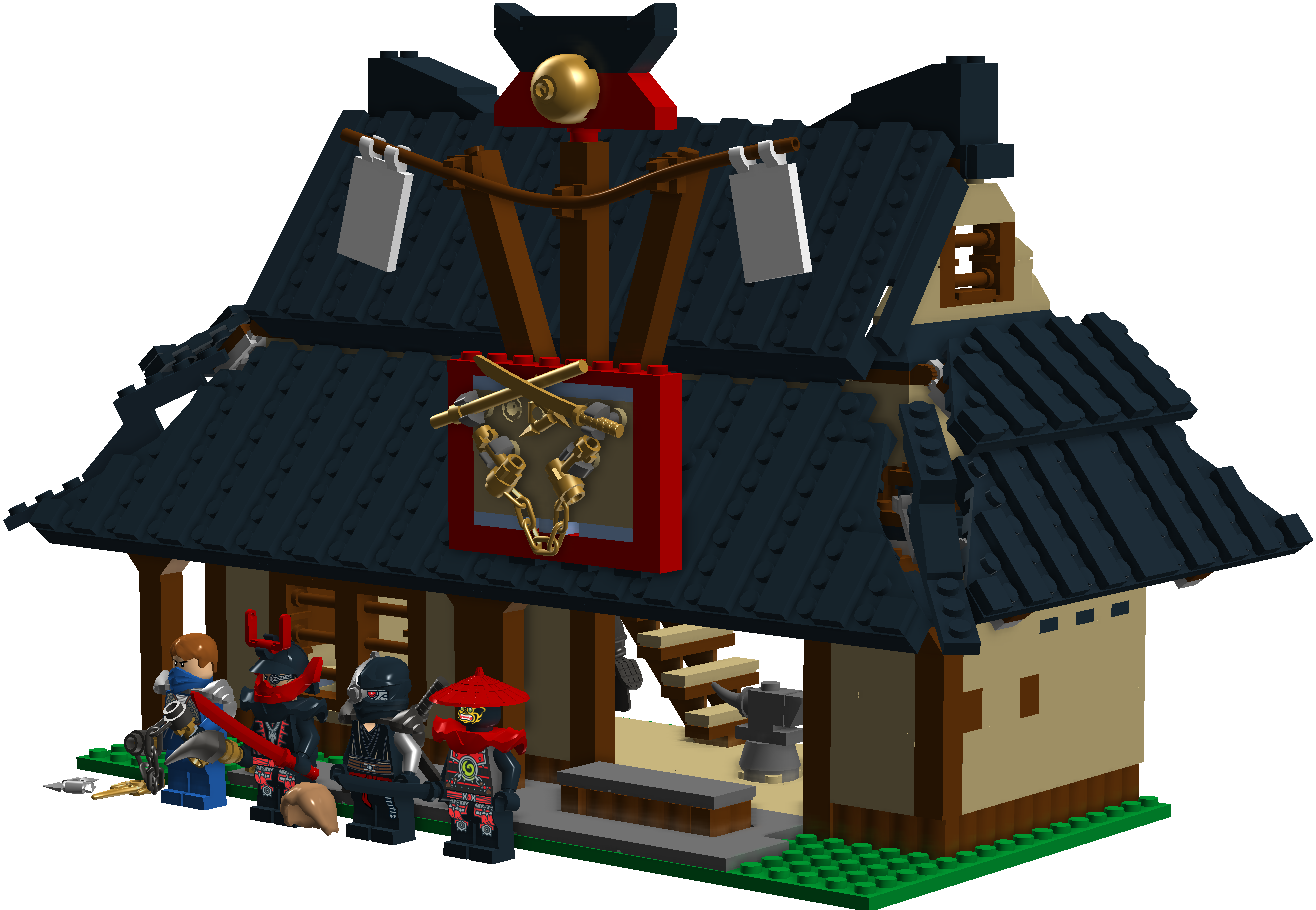 Ninjago 2025 blacksmith shop