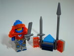 LEGO Nexo Knights 12 Clay et station d'entraînement