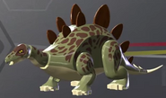 A Stegosaurus in LEGO Jurassic World