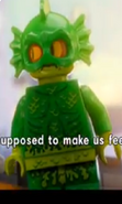 The Swamp Creature as seen in The LEGO Movie.