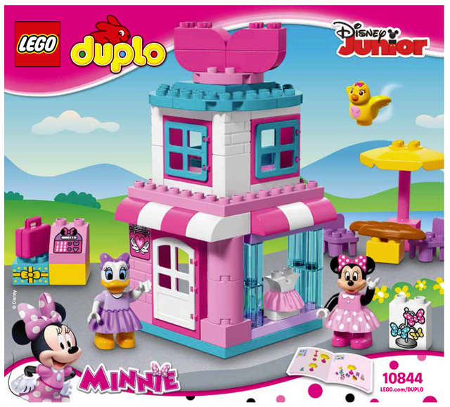 Minnie hot sale bowtique lego