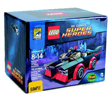 Comic Con Exclusive Batman Classic TV Series Batmobile Brickipedia Fandom