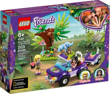 41421 Baby Elephant Jungle Rescue Brickipedia Fandom