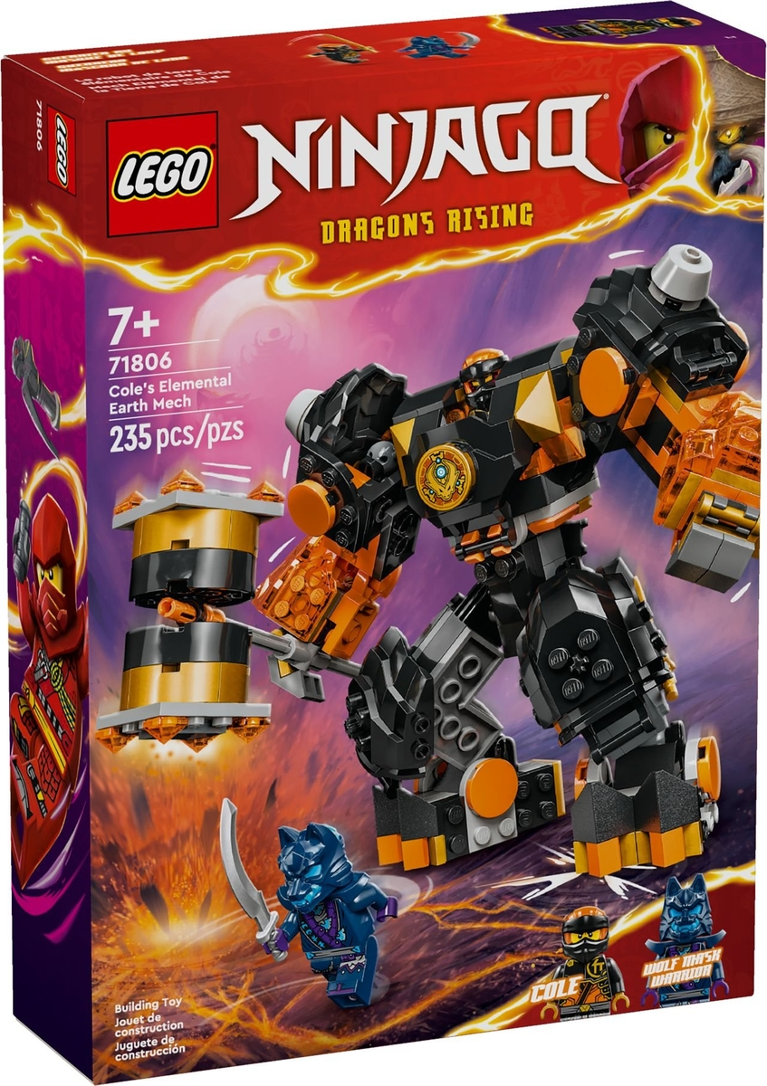 Cole's Elemental Earth Mech 71806, NINJAGO®