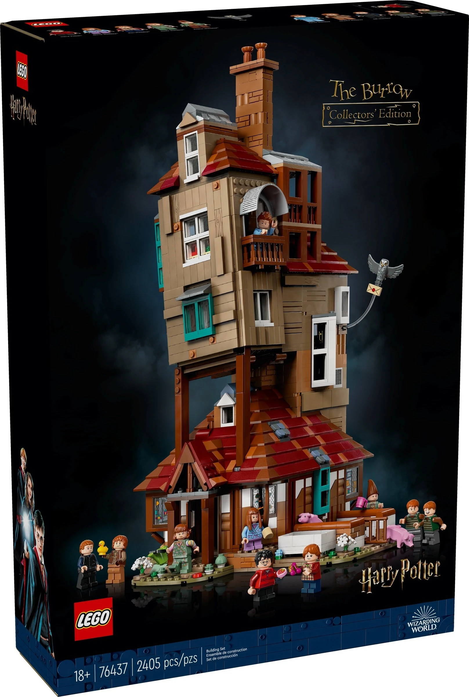 に*ん様 m First look at 76437 LEGO Harry Potter The Burrow Collectors