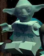 Yoda's ghost in LEGO Star Wars II: The Original Trilogy