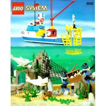 6558 Shark Cage Cove Brickipedia Fandom