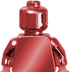 Red-minifigure